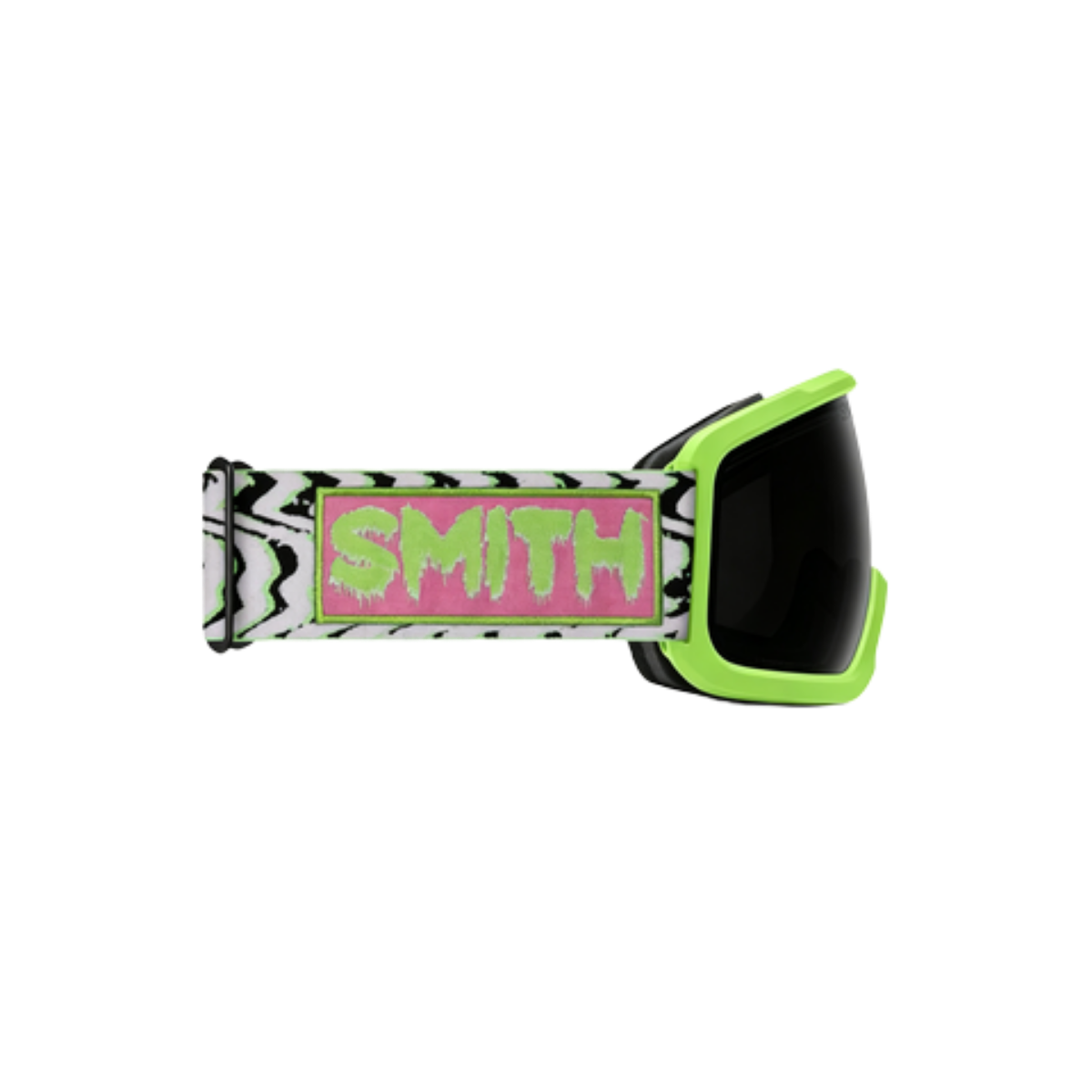 SMITH SQUAD GOGGLE SLIME STATIC SHAG SUN BLACK