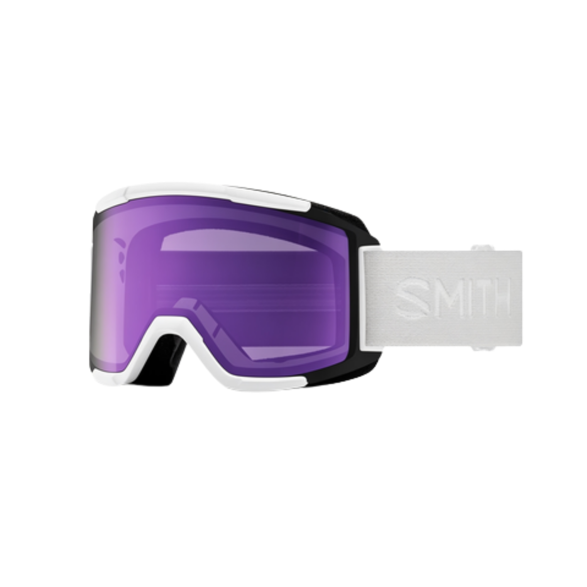 SMITH SQUAD GOGGLE WHITE VAPOR CP ED VIOLET MIRROR