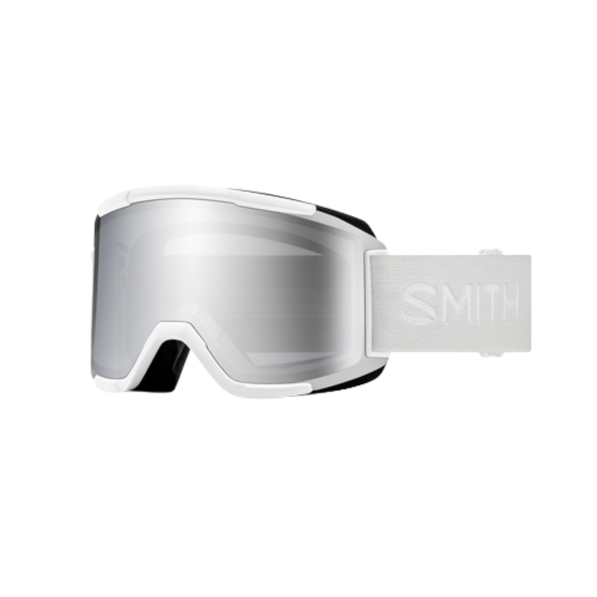 SMITH SQUAD GOGGLE WHITE VAPOR SUN PLATINUM MIRROR