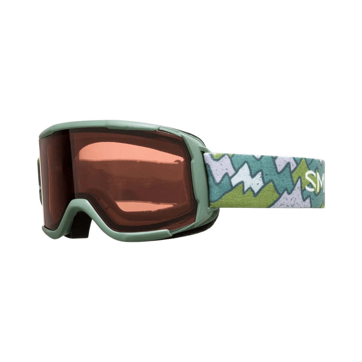SMITH YOUTH DAREDEVIL JUNIOR GOGGLES - ALPINE GREEN PEAKING/RC36