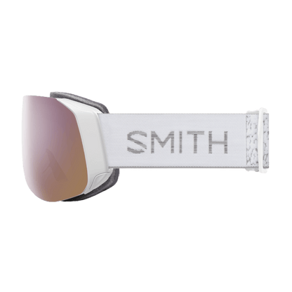 SMITH 4D MAG S ADULT SKI & SNOWBOARDING GOGGLES - WHITE VAPOR ROSE GOLD MIR_2