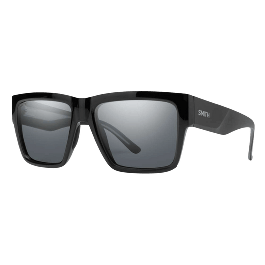 SMITH ADULT UNISEX LINEUP SUNGLASSES - BLACK POLARIZE GRAY