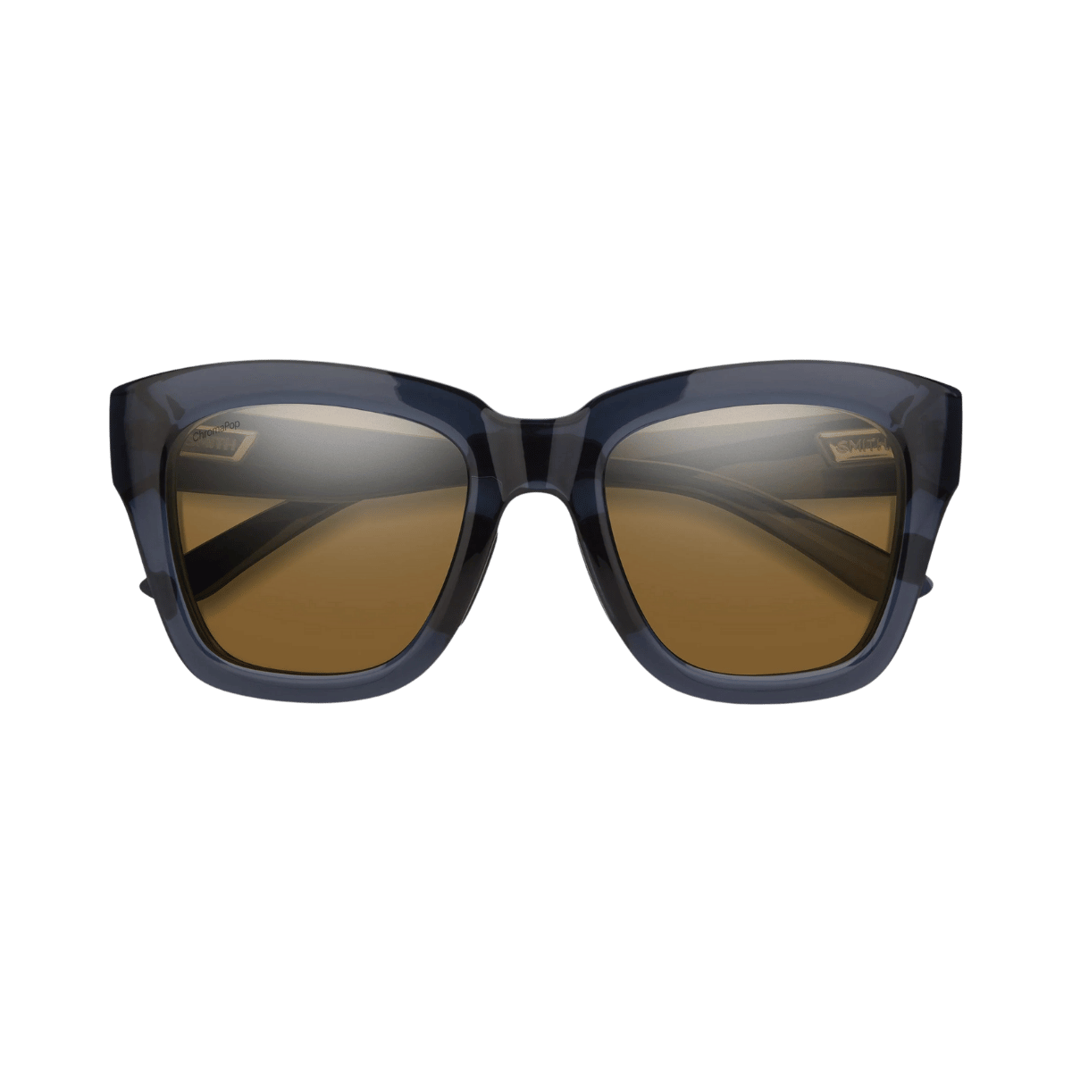SMITH ADULT UNISEX SWAY SUNGLASSES - FRENCH NAVY CRYSTAL POLARIZE BROWN_1