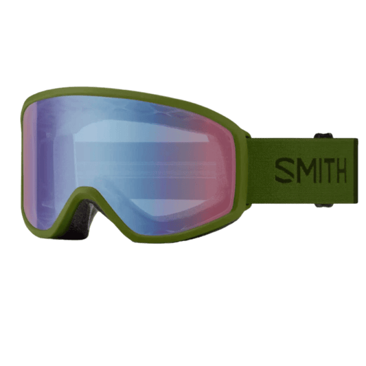 SMITH REASON OTG ADULT UNISEX GOGGLES - OLIVE BLUE SENSOR MIRROR