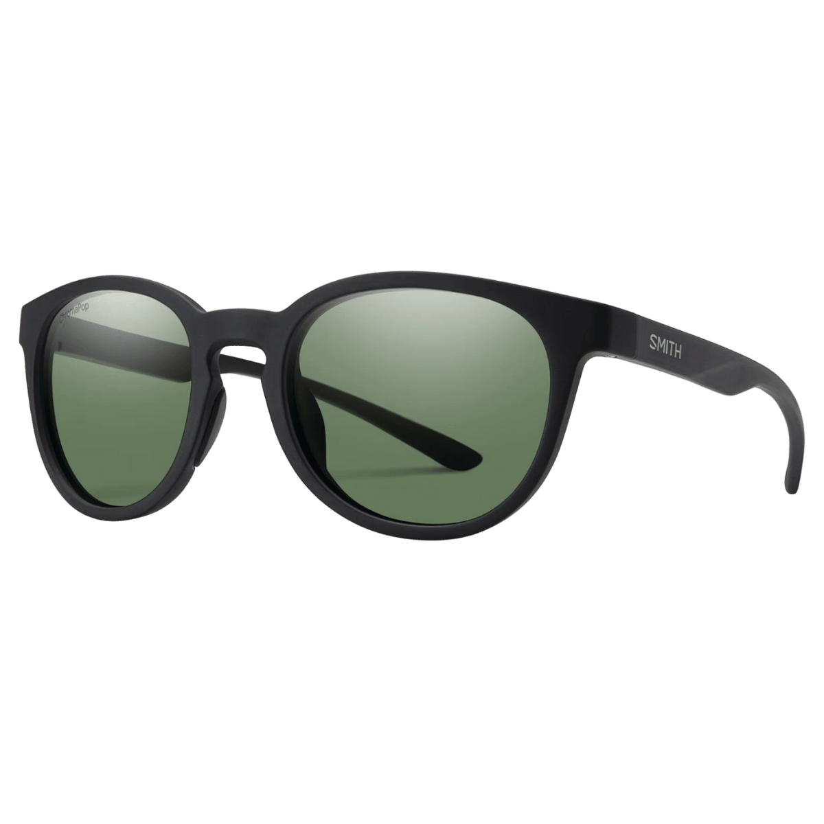 SMITH EASTBANK CHROMAPOP POLARIZED GRAY GREEN LENS SUNGLASSES - MATTE BLACK