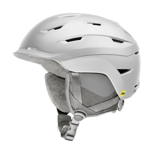 SMITH WOMENS LIBERTY MIPS HELMET_MATTE SATIN WHITE