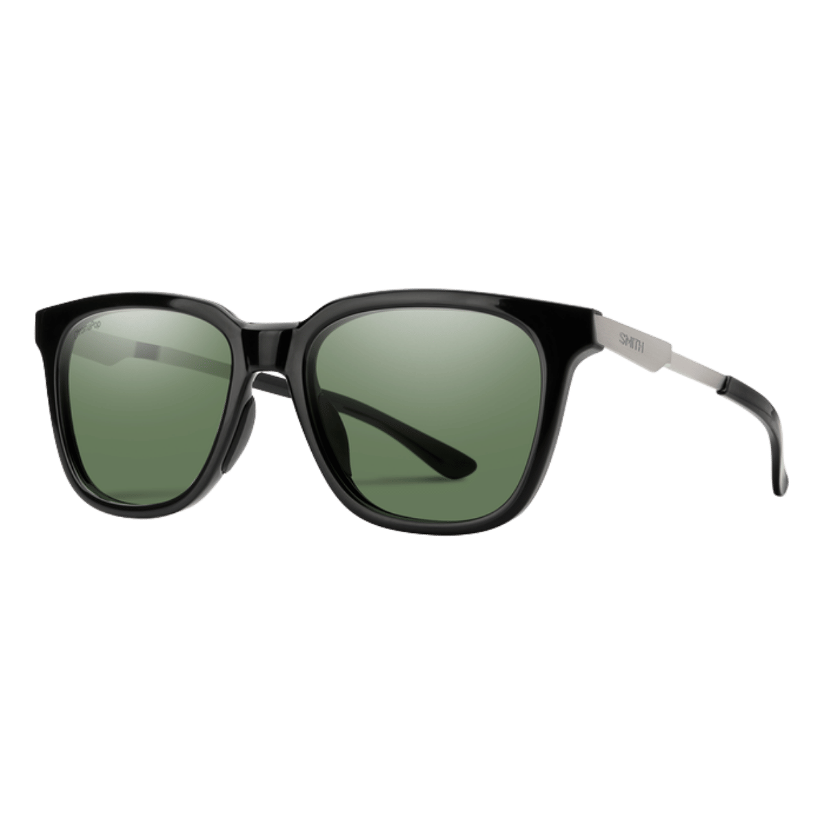 SMITH ROAM CHROMAPOP POLARIZED GRAY GREEN LENS SUNGLASSES - BLACK