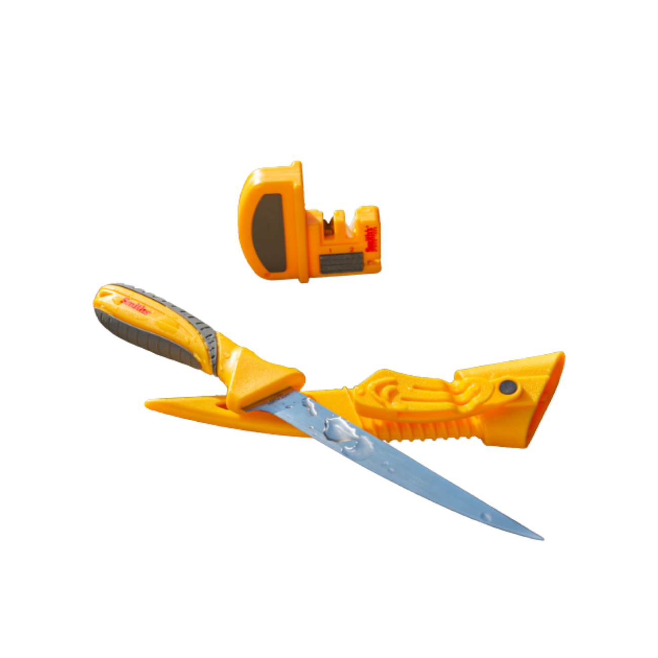 SMITH'S EDGESPORT FILLET KNIFE COMBO ORANGE
