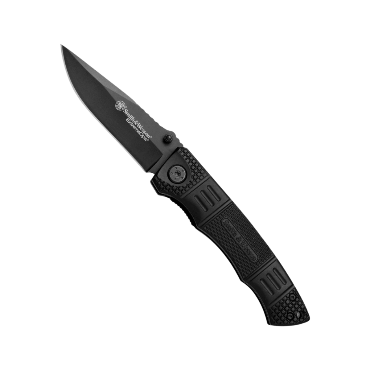 SMITH + WESSON OPS LINER LOCK FOLDING KNIFE 3.25" BLACK