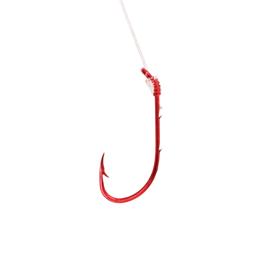 EAGLECLAW SNELL BAITHOLDER RED SIZE 4