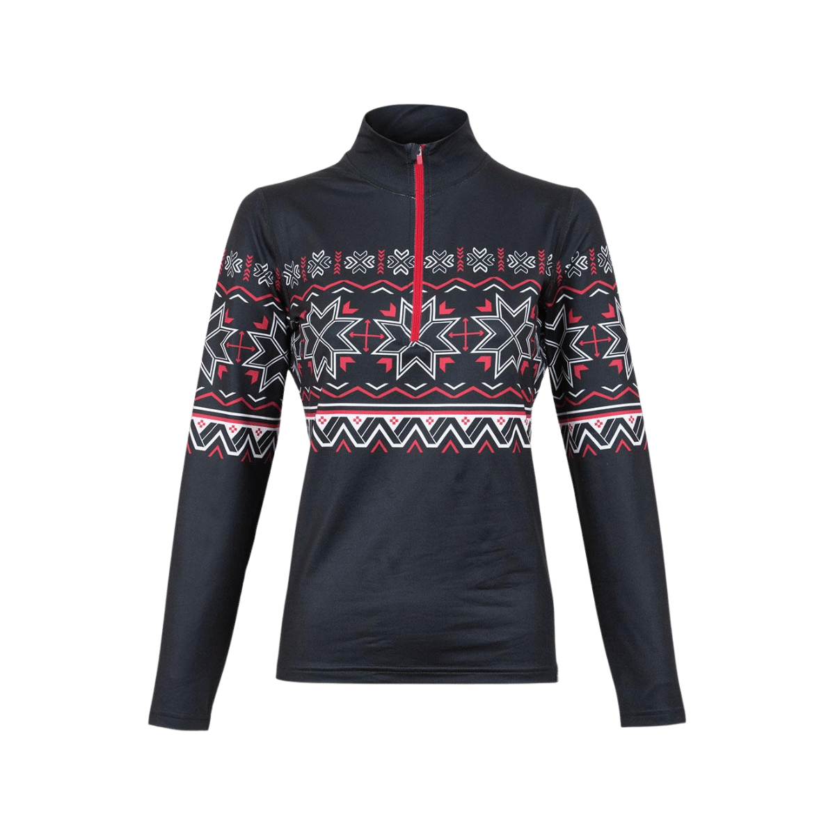 KRIMSON KLOVER WOMEN'S SNOWBANK 1/4 ZIP - BLACK