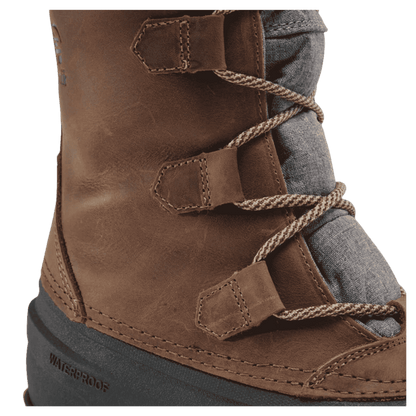 KAMIK SNOWGEM WOMENS WINTER BOOTS -40°C - COGNAC - CLOSER LOOK