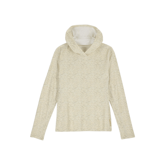 SIMMS WOMEN'S CHALLENGER SOLAR HOODY - GEO TALLOW