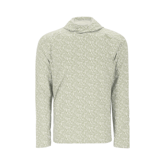 SIMMS MEN'S SOLARFLEX HOODY - BLOCK PALE PINE