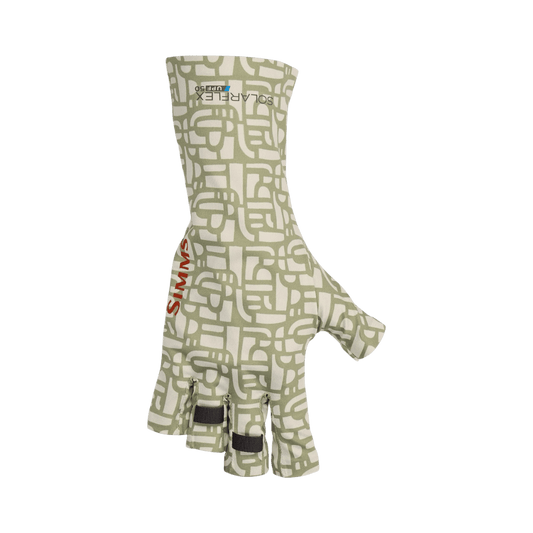 SIMMS SOLARFLEX SUNGLOVE - PALE PINE