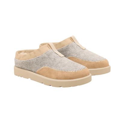 SOREL WOMEN'S BYWAYS MULE SLIP-ON - BLEACHED CERAMIC/CERAMIC, SIDE ANGLE, 06.0, 07.0, 08.0, 09.0, 10.0