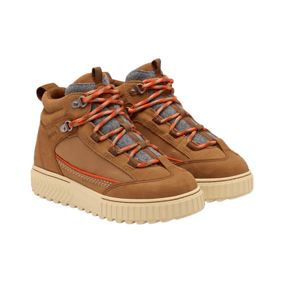 SOREL WOMEN'S ONA AVE PEAK BOOT WATERPROOF - VELVET TAN/HONEY WHITE, SIDE ANGLE, 06.5, 07.0, 07.5, 08.0, 08.5, 09.0, 09.5