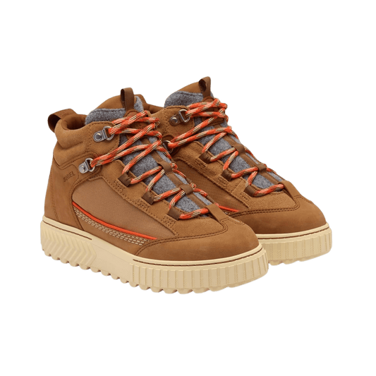 SOREL WOMEN'S ONA AVE PEAK BOOT WATERPROOF - VELVET TAN/HONEY WHITE, SIDE ANGLE, 06.5, 07.0, 07.5, 08.0, 08.5, 09.0, 09.5