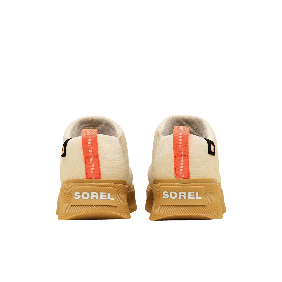 SOREL WOMEN'S OUT N ABOUT IV MINI PUFFY - HONEY WHITE/GUM, BACK ANGLE, 06.5, 07.0, 07.5, 08.0, 08.5, 09.0, 09.5, 10.0