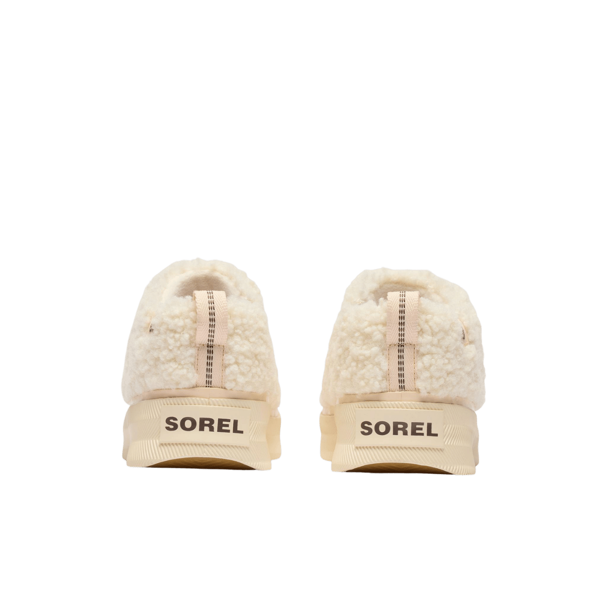 SOREL WOMEN'S OUT N ABOUT IV MINI PUFFY - NATURAL/CHALK, BACK ANGLE, 06.5, 07.0, 07.5, 08.0, 08.5, 09.0, 09.5, 10.0