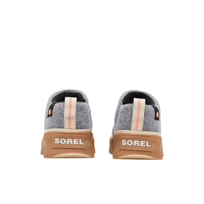 SOREL YOUTH OUT N ABOUT IV MINI PUFFY - CHROME GREY/GUM, BACK ANGLE, 01.0, 02.0, 03.0, 04.0, 05.0, 06.0, 07.0