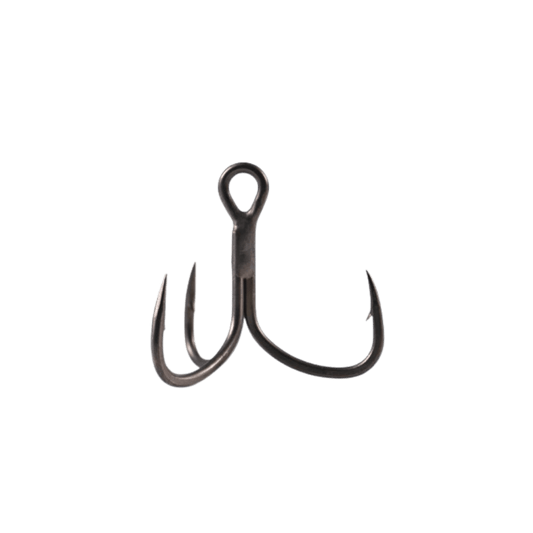 BKK TACKLE SPEAR EWG 71-SS TREBLE HOOKS - BLACK