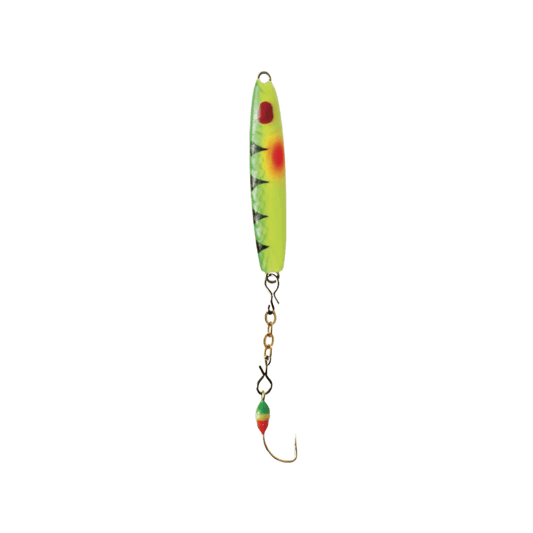 CLAM SPEED SPOON SZ8S - 1/8OZ - GLOW FIRETIGER