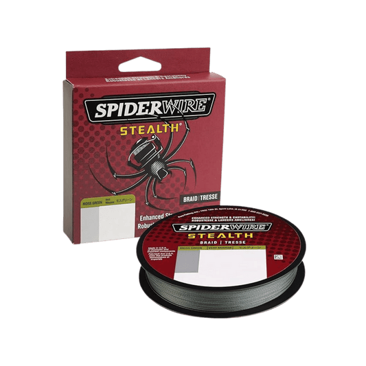 SPIDERWIRE MOSS GREEN 10LB 125YD STEALTH SUPERLINE 