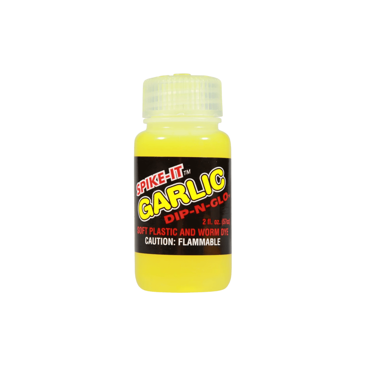 SPIKE-IT DIP-N-GLO SOFT PLASTIC DYE 4OZ ORANGE/GARLIC
