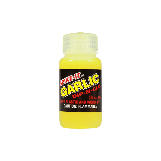 SPIKE-IT DIP-N-GLO SOFT PLASTIC DYE 4OZ ORANGE/GARLIC