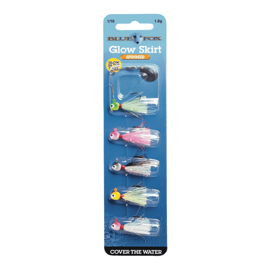 BLUE FOX GLOW SKIRT SPIN KIT - 1/16OZ