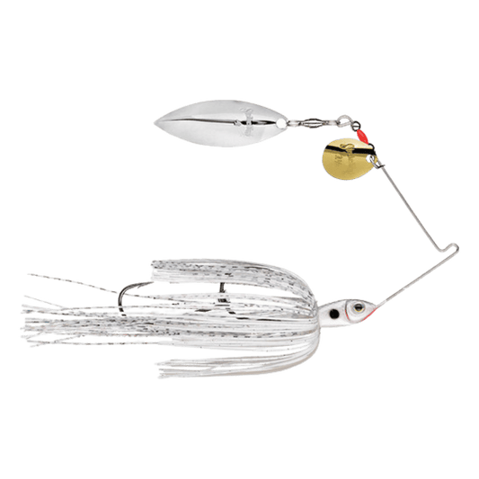 STRIKE KING PREMIER PLUS SPINNERBAIT CO - 3/8OZ - SUPER WHITE