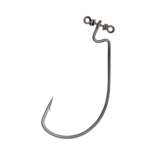 VMC SPINSHOT WIDE GAP - #4/0 - BLACK NICKEL