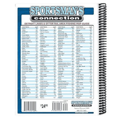SPORTSMAN`S CONNECTION DETROIT LAKES/OTTER TAIL MAP_BACK ANGLE