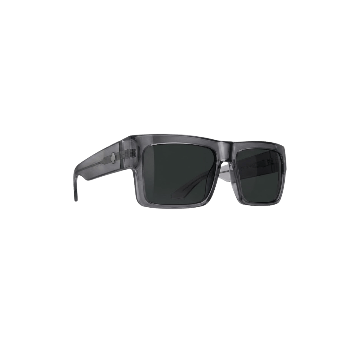 SPY CYRUS SWITCH SUNGLASSES TRANSLUCENT GUNMETAL GRAY GREEN BLACK