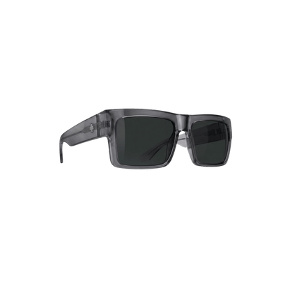 SPY CYRUS SWITCH SUNGLASSES TRANSLUCENT GUNMETAL GRAY GREEN BLACK