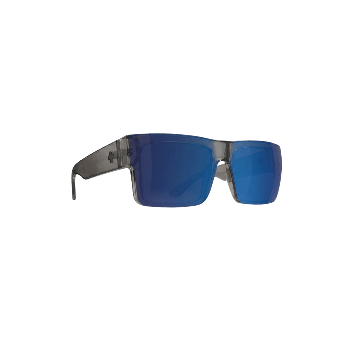 SPY CYRUS SWITCH SUNGLASSES TRANSLUCENT GUNMETAL GRAY GREEN BLUE
