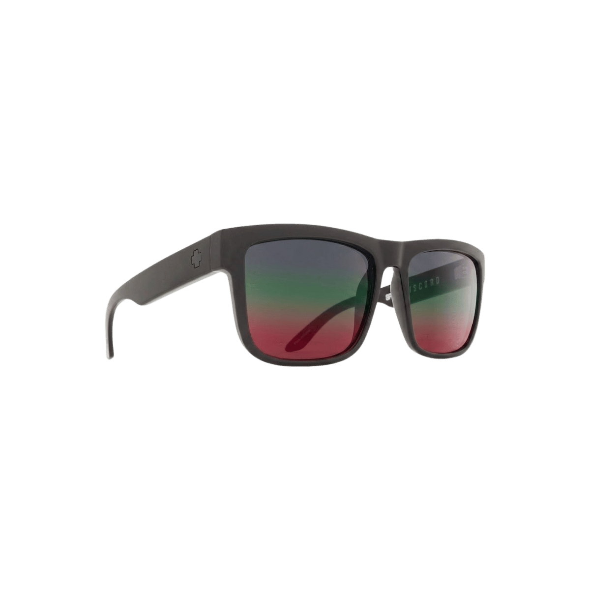 SPY DISCORD SUNGLASSESS HAPPY GRAY GREEN RED