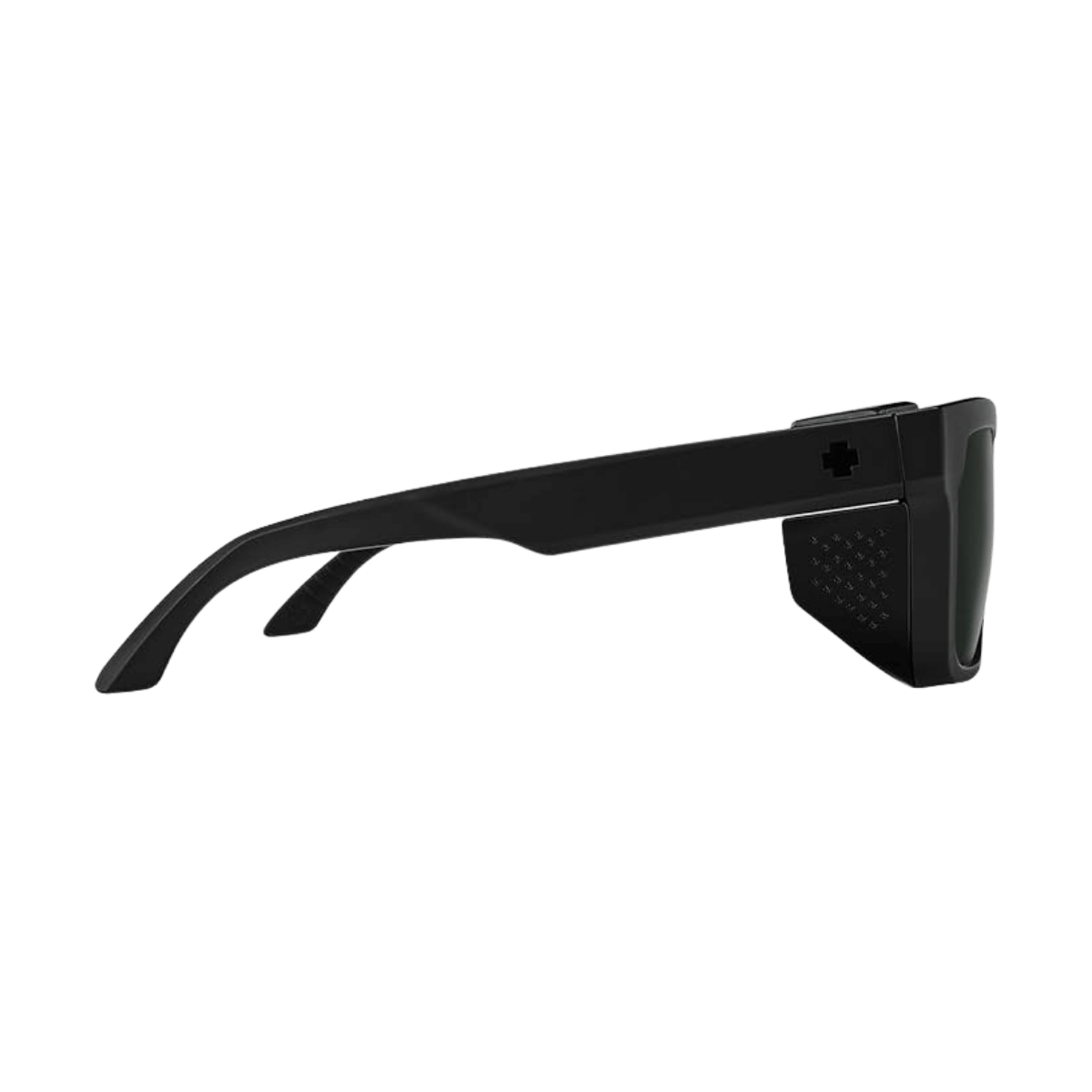 SPY HELM TECH SUN GLASSES - MATTE BLACK - SIDE VIEW
