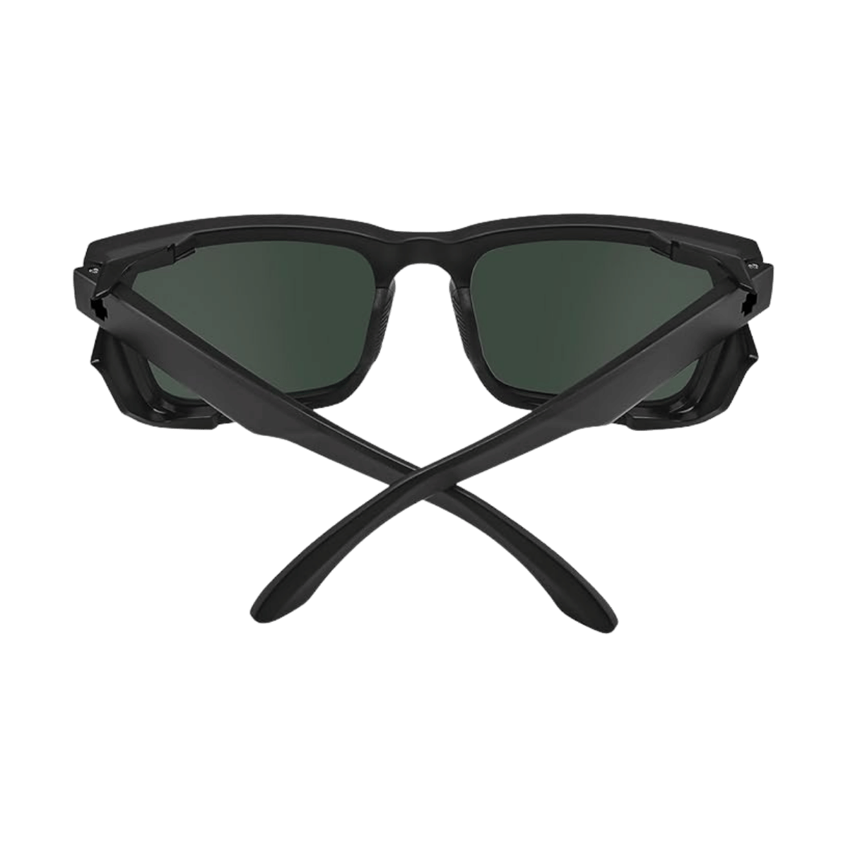 SPY HELM TECH SUN GLASSES - MATTE BLACK - BACK VIEW