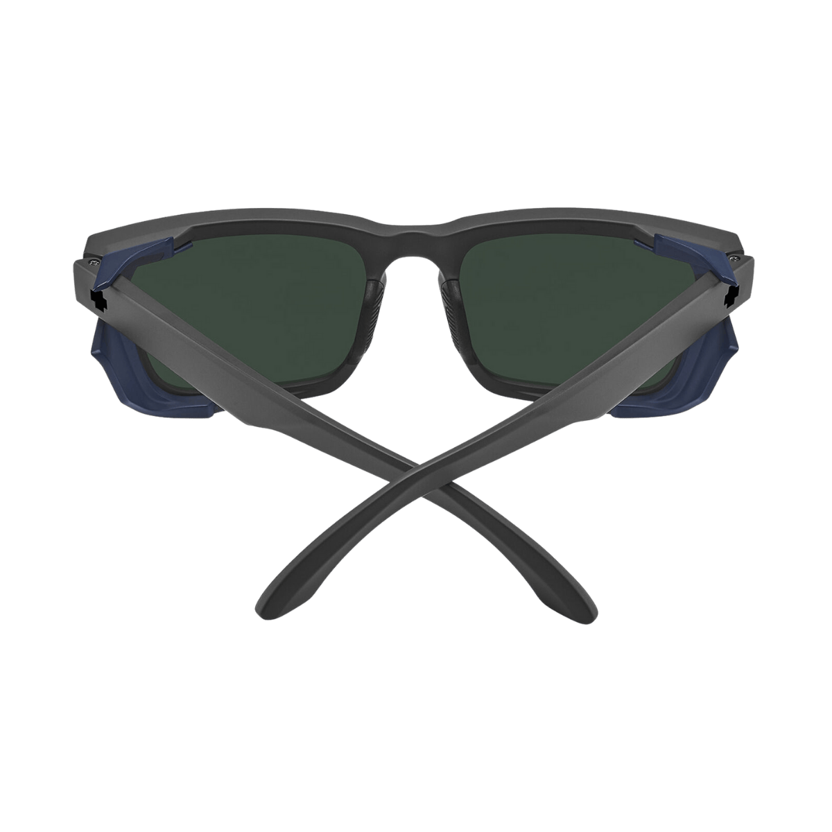 SPY HELM TECH SUNGLASSES - MATTE DARK GRAY - REAR VIEW