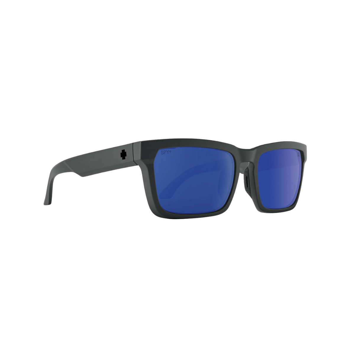 SPY HELM TECH SUNGLASSES - MATTE DARK GRAY - RIGHT SIDE VIEW