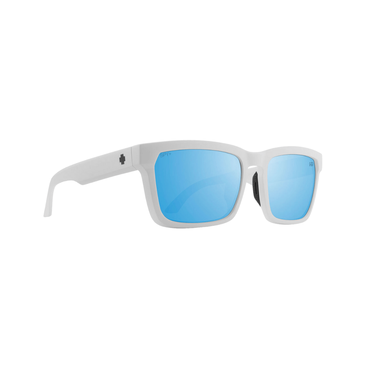 SPY HELM TECH SUNGLASSES - MATTE WHITE - RIGHT SIDE VIEW