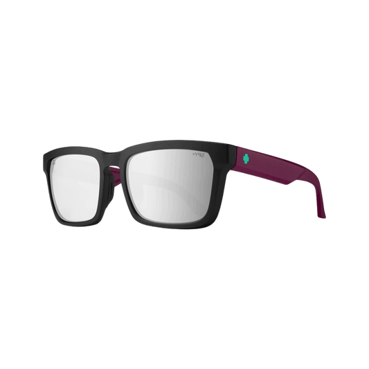 SPY HELM TECH SUNGLASSES - BLACK PURPLE - LEFT SIDE VIEW