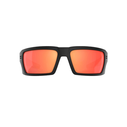SPY REBAR SE SUNGLASSES - MATTE BLACK - FRONT VIEW