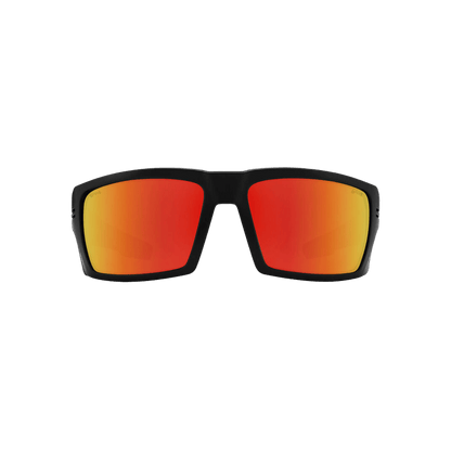 SPY REBAR SUNGLASSES - MATTE BLACK - FRONT VIEW