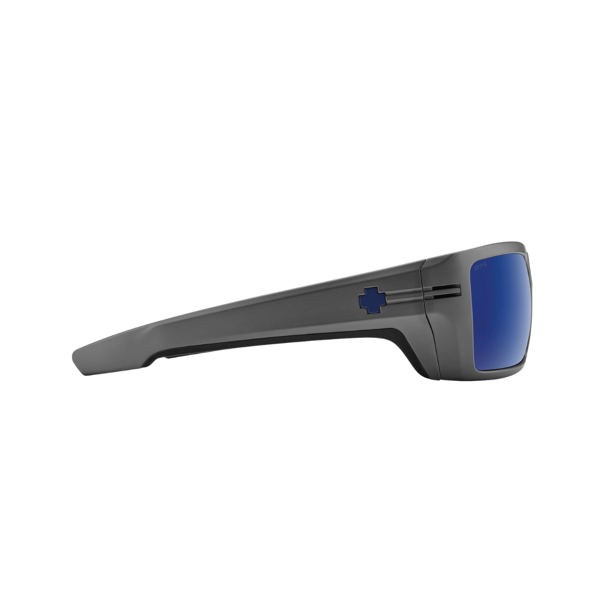 SPY REBAR SUN GLASSES - MATTE GUN METAL - SIDE VIEW