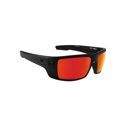 SPY REBAR SUNGLASSES - MATTE BLACK - TOP VIEW