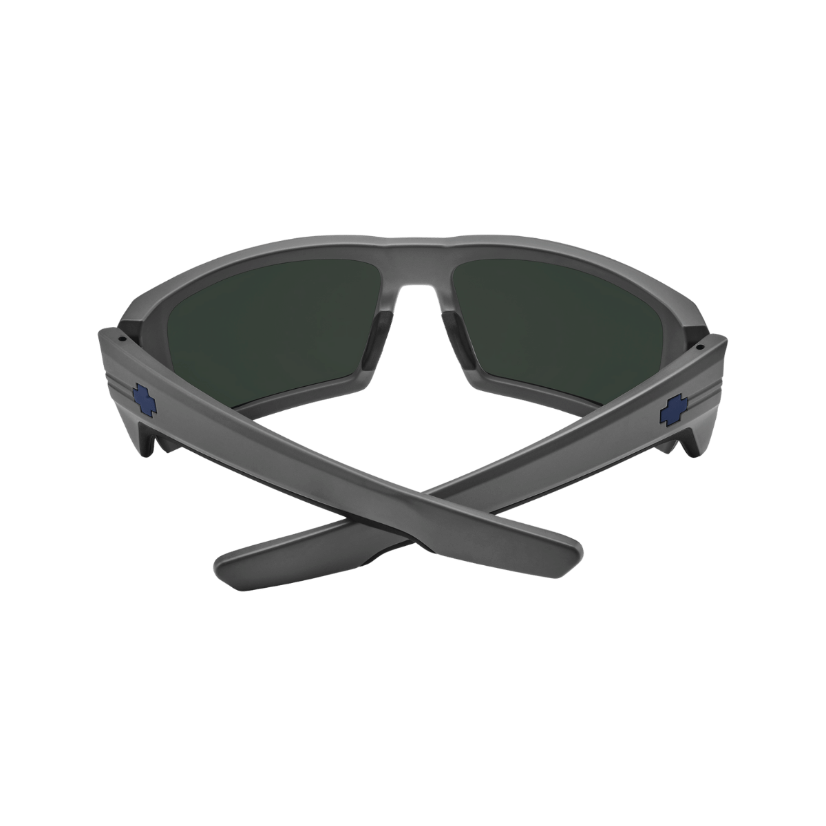 SPY REBAR SUN GLASSES - MATTE GUN METAL - BACK VIEW