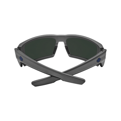 SPY REBAR SUN GLASSES - MATTE GUN METAL - BACK VIEW